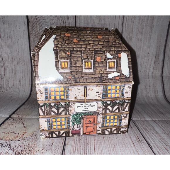 Dept 56 - 1995 Xmas Ornament - Dickens - Sir John Falstaff Inn - Picture 5 of 14